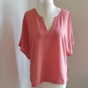 Pink Tunic Style Top